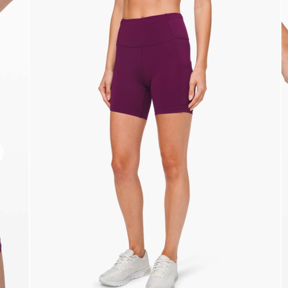 LULULEMON FAST AND FREE SHORT 6” NON-REFLECTIVE IN MARVEL